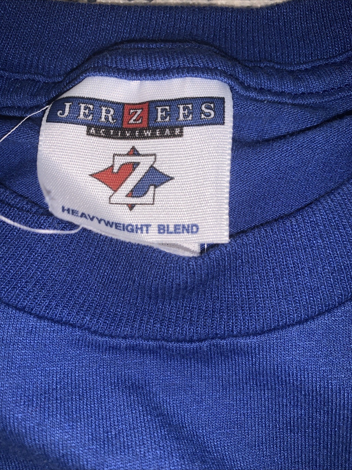 Jerzees PAL Police Athletic League Philadelphia T Shirt Royal Blue S Vintage
