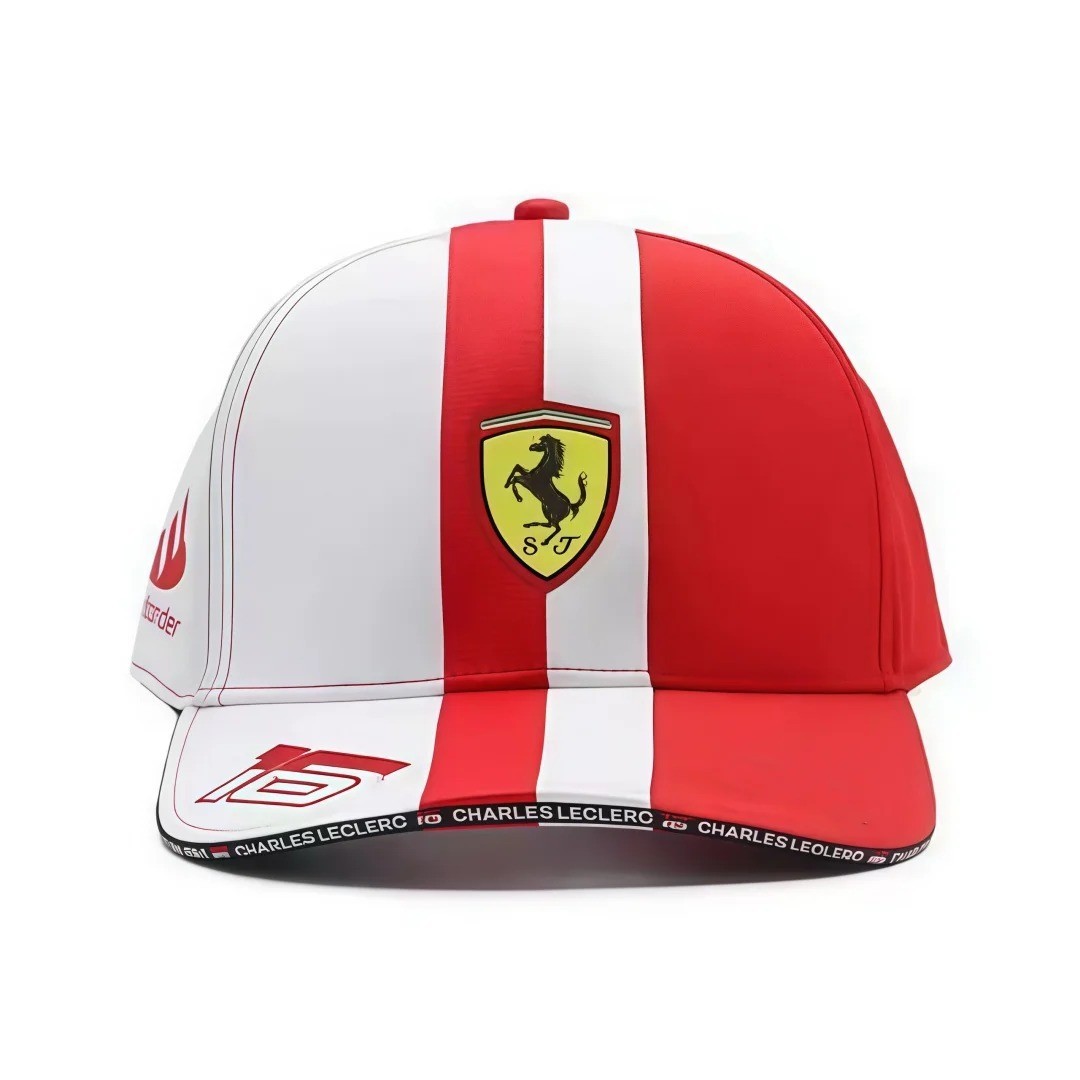 Ferrari F1 Hamilton 2025 Embroidered Racing Baseball Cap Adjustable Hat