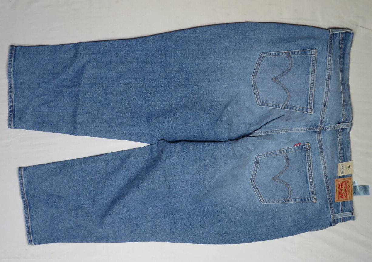 LEVIS BLUE JEANS WOMENS 24W WEDGIE HIGH RISE SNUG HIP STRETCH DENIM $79.50 NWT