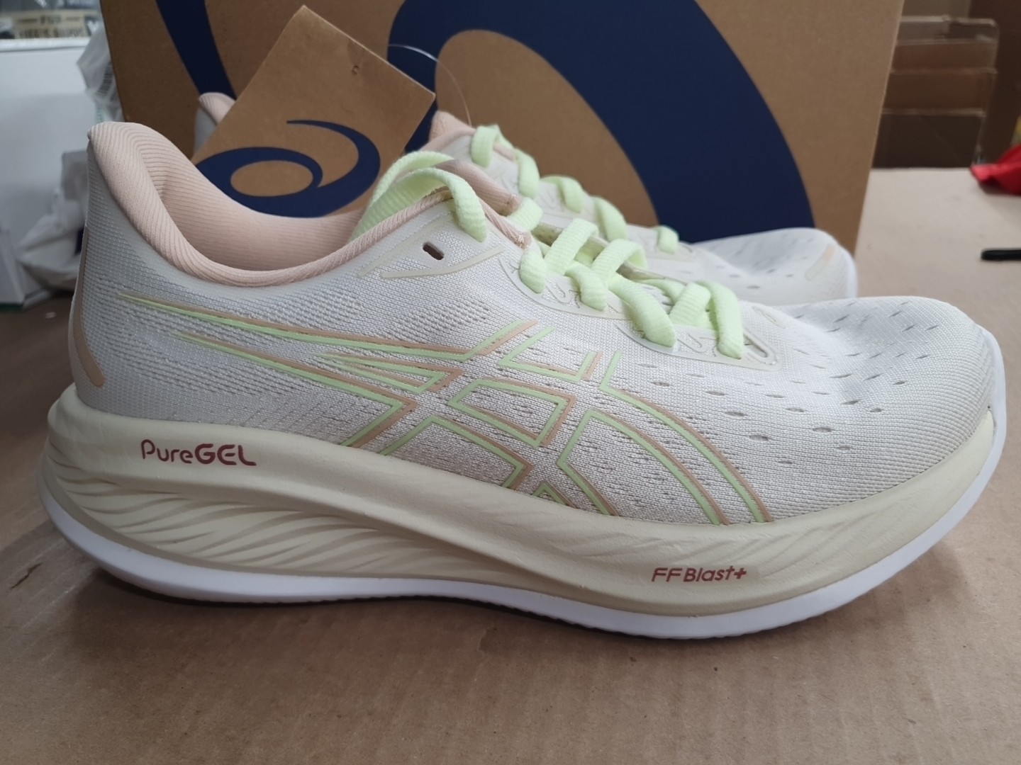 ASICS GEL CUMULUS 26 1012B694-100 WOMEN CREAM US 6