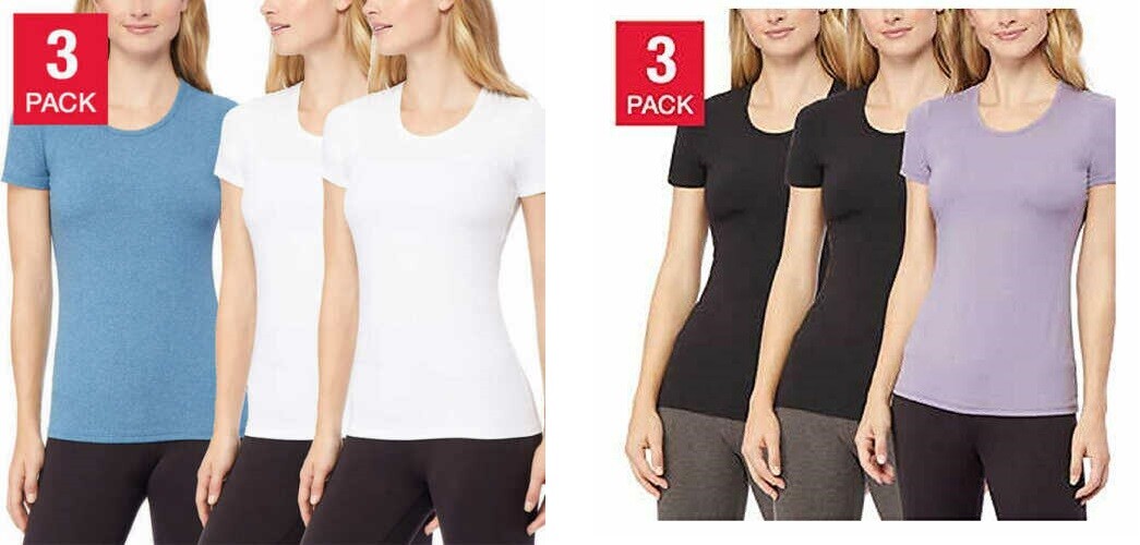 32 DEGREES Cool Ladies’ Tee, 1, 2, 3 Top