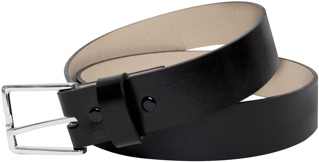 Rothco Black Leather Garrison Belt Bonded Heavy Duty Work Belt 1.25″ Wide
