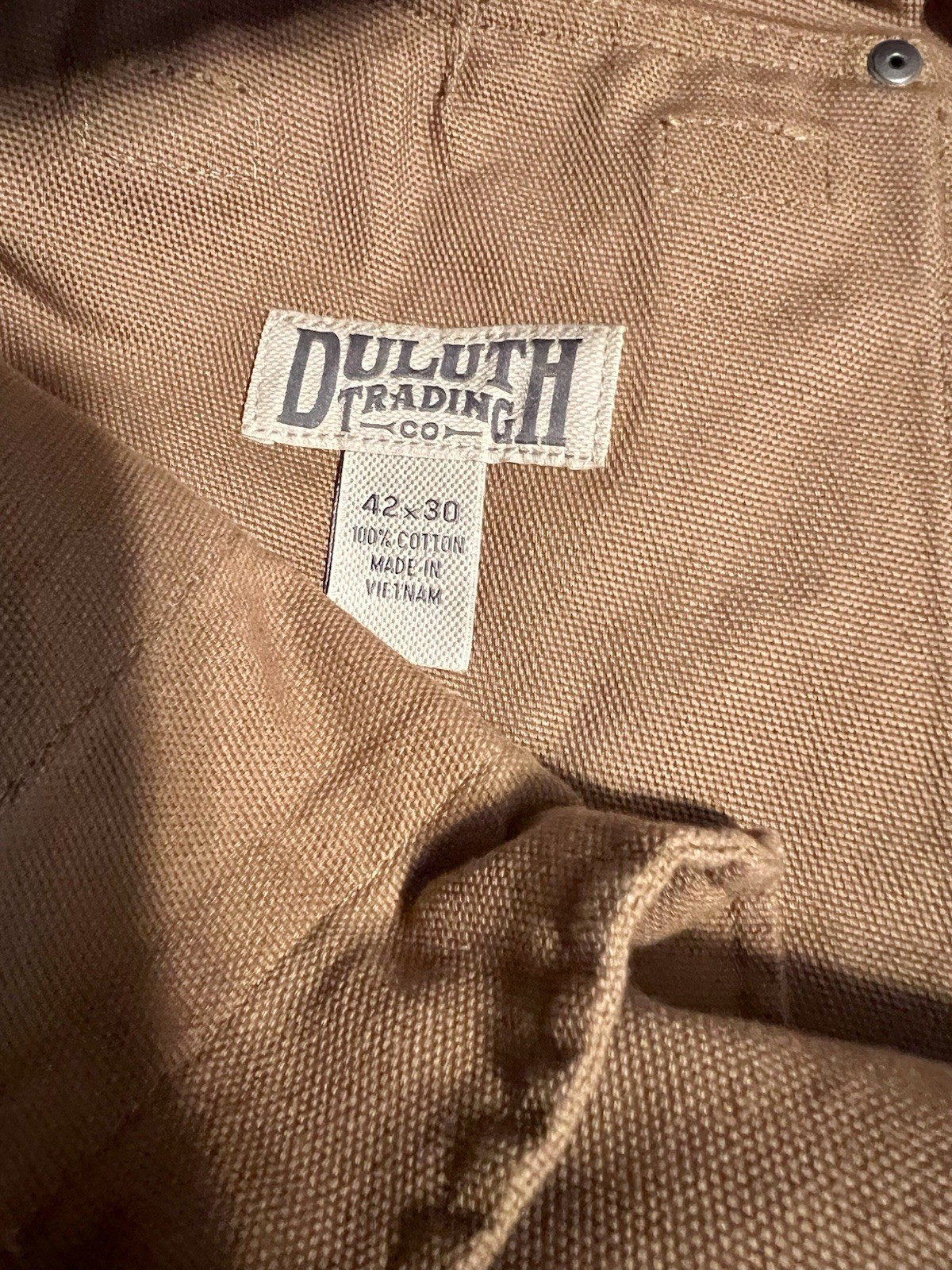 Duluth Trading Fire Hose Ultimate Cargo Work Mens Pants 42 Reinforced Knee Brown