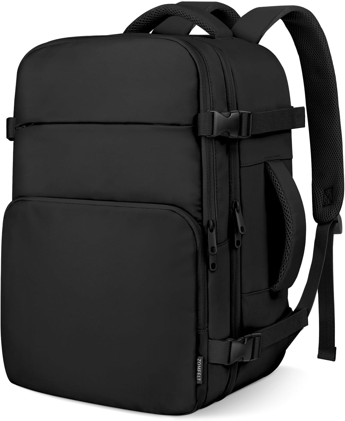 TSA-Approved Travel Backpack for 15.6″ Laptops, Black