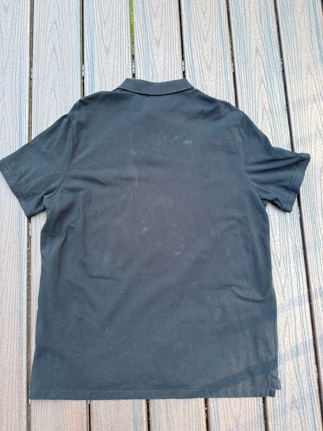 Polo Ralph Lauren Classic Fit Mesh Polo Shirt Black with Red Pony