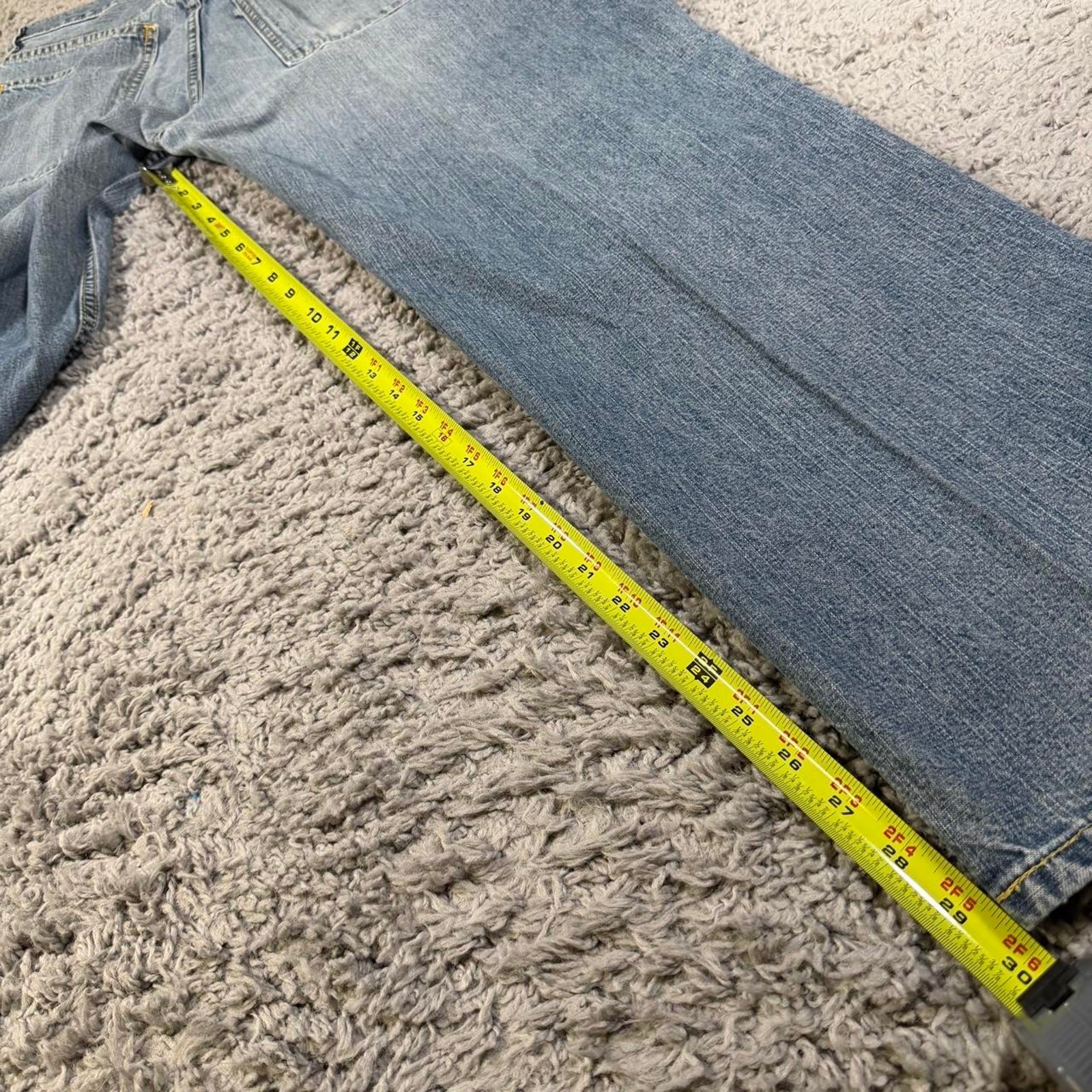 Y2K Levi’s SilverTab Relaxed Fit blue jeans Size 34×30