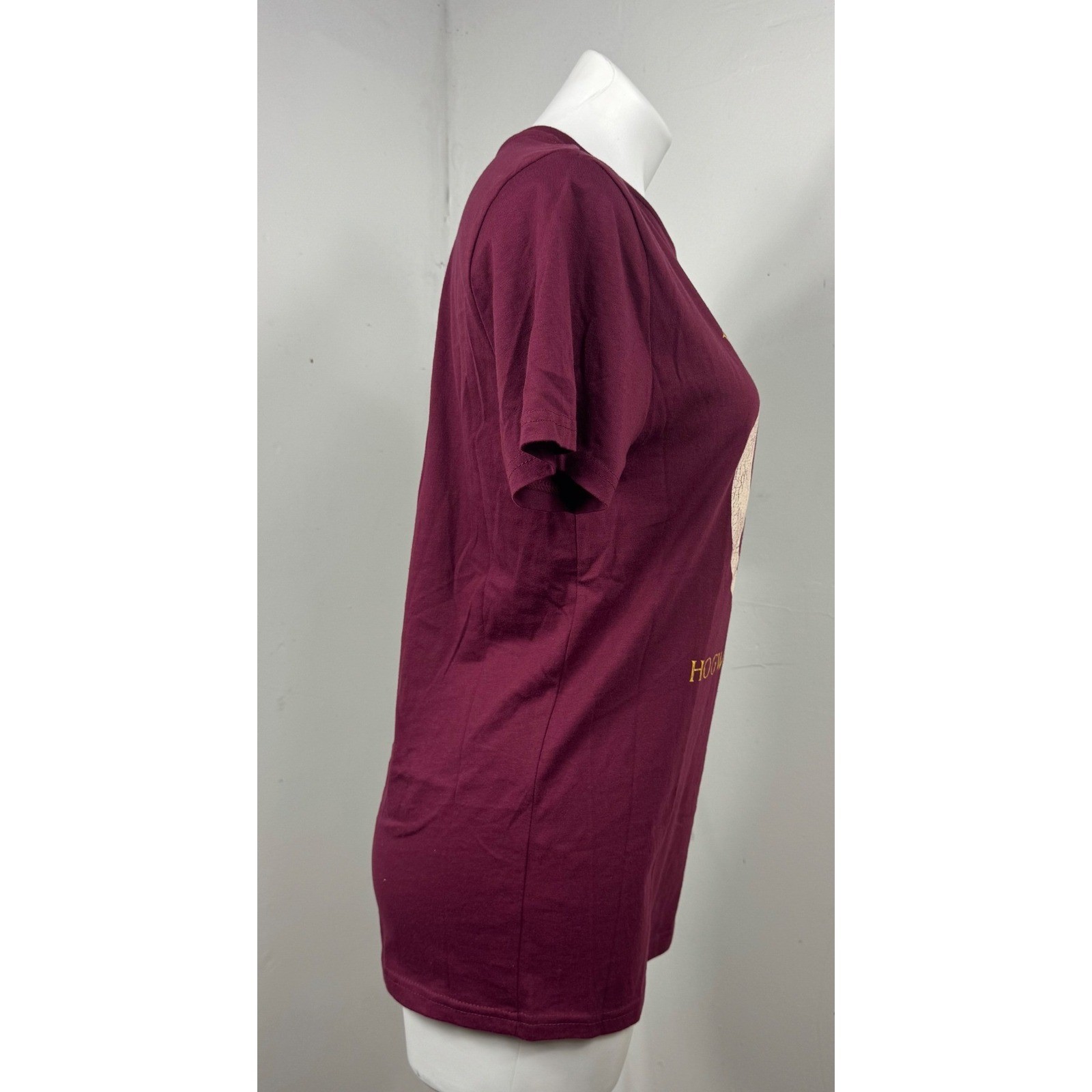 Harry Potter Platform 9 3/4 Hogwarts Express Maroon Graphic T-Shirt Womens M