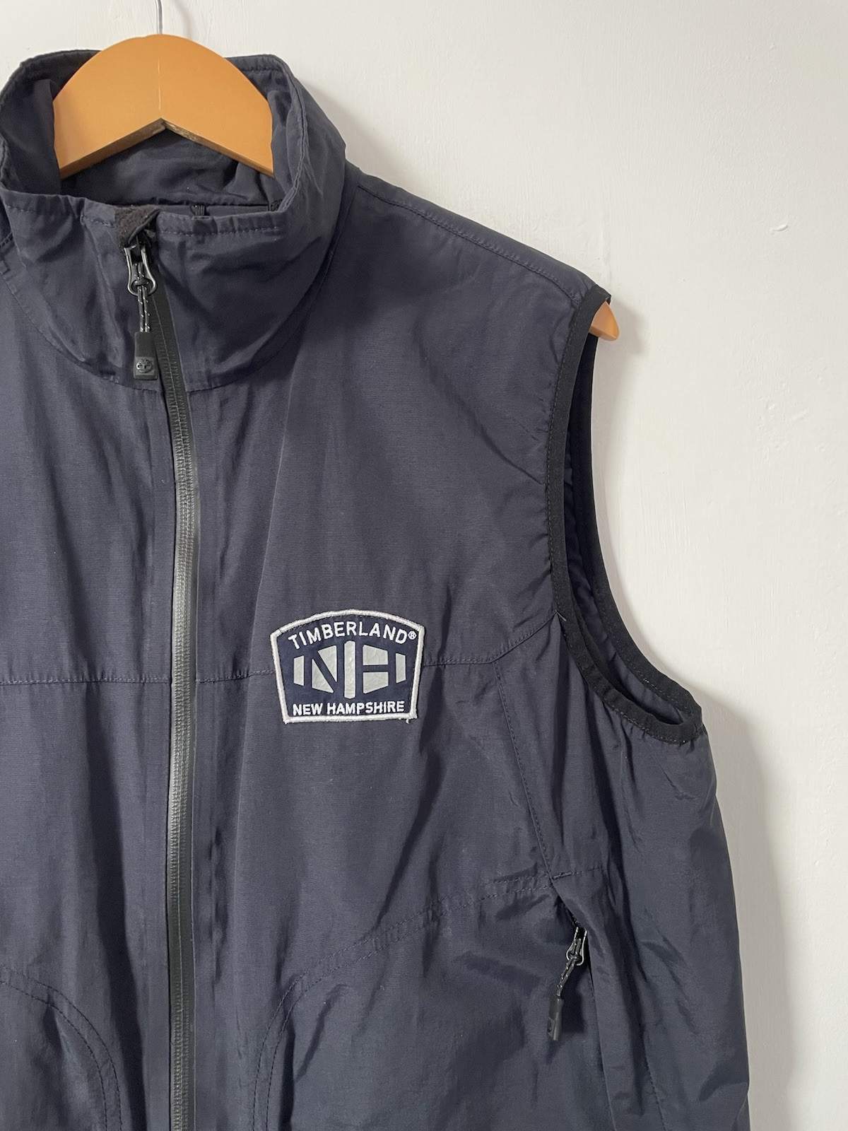 Timberland Gilet Large Waterproof Breathable Lined Blue