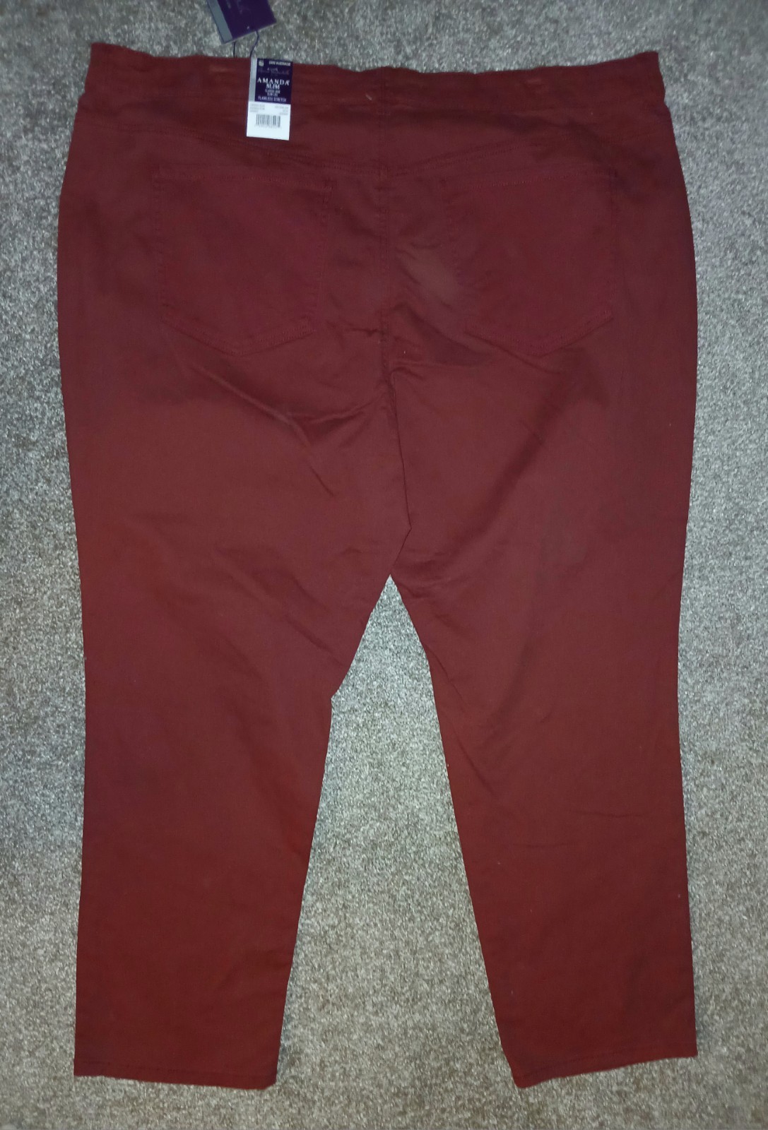 Gloria Vanderbilt Swan Series Amanda Slim Stretch Pants! Sz 24W! NWT’s