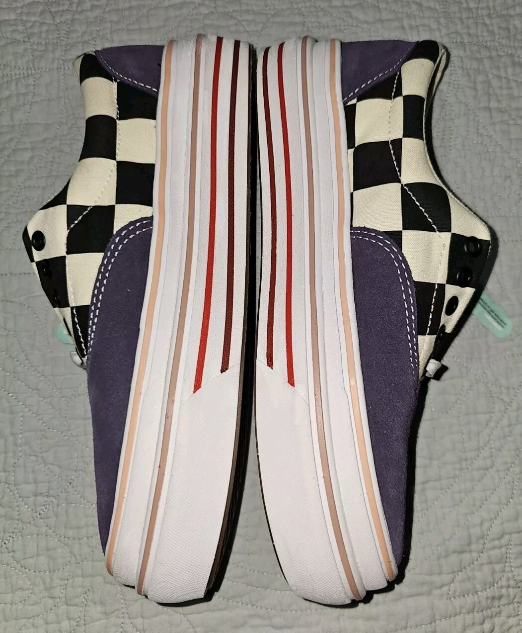 Vans Super ComfyCush Era Purple Velvet Size 8.5 Men/10 Women