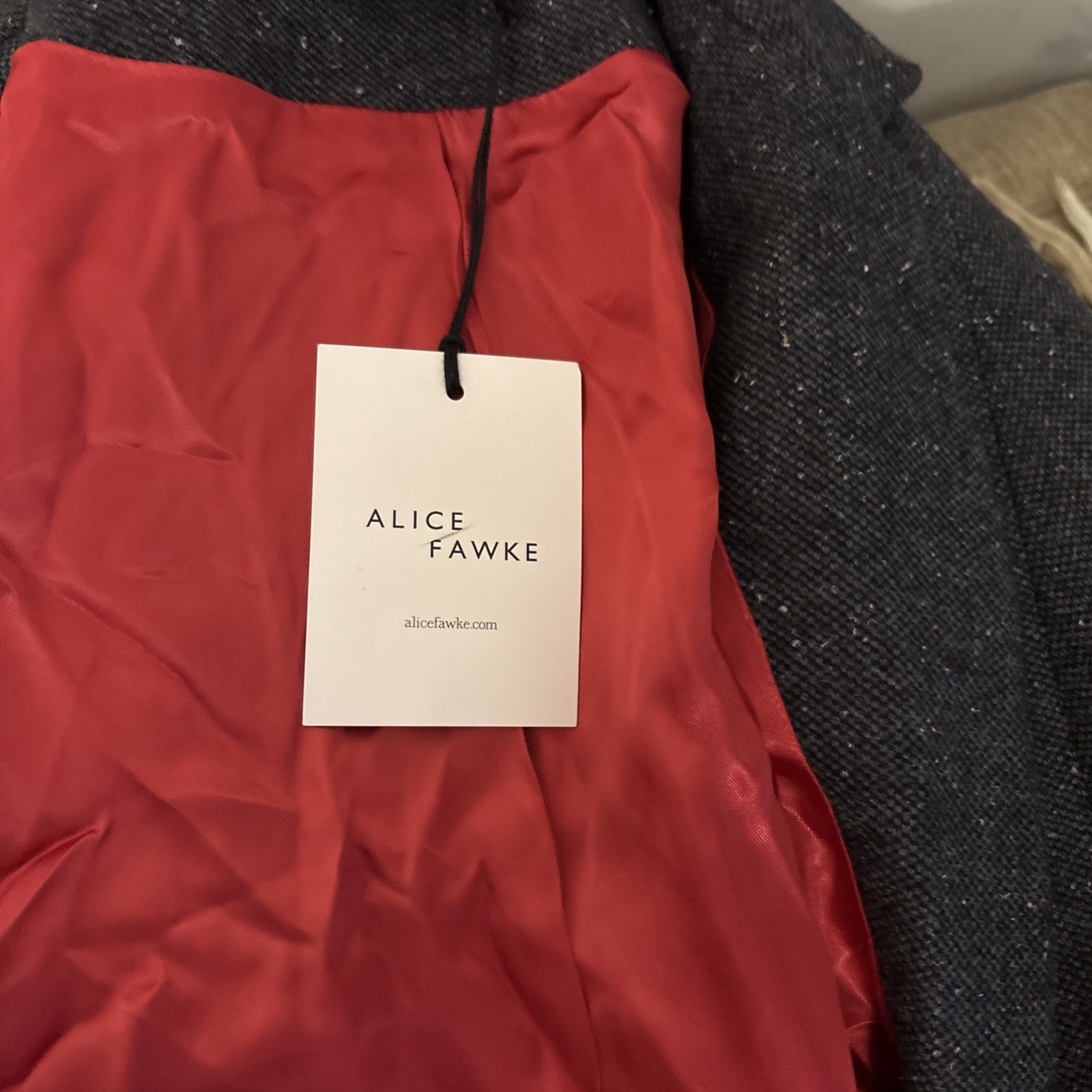 ALICE FAWKE LONDON DESIGNER BLAZER SIZE 8