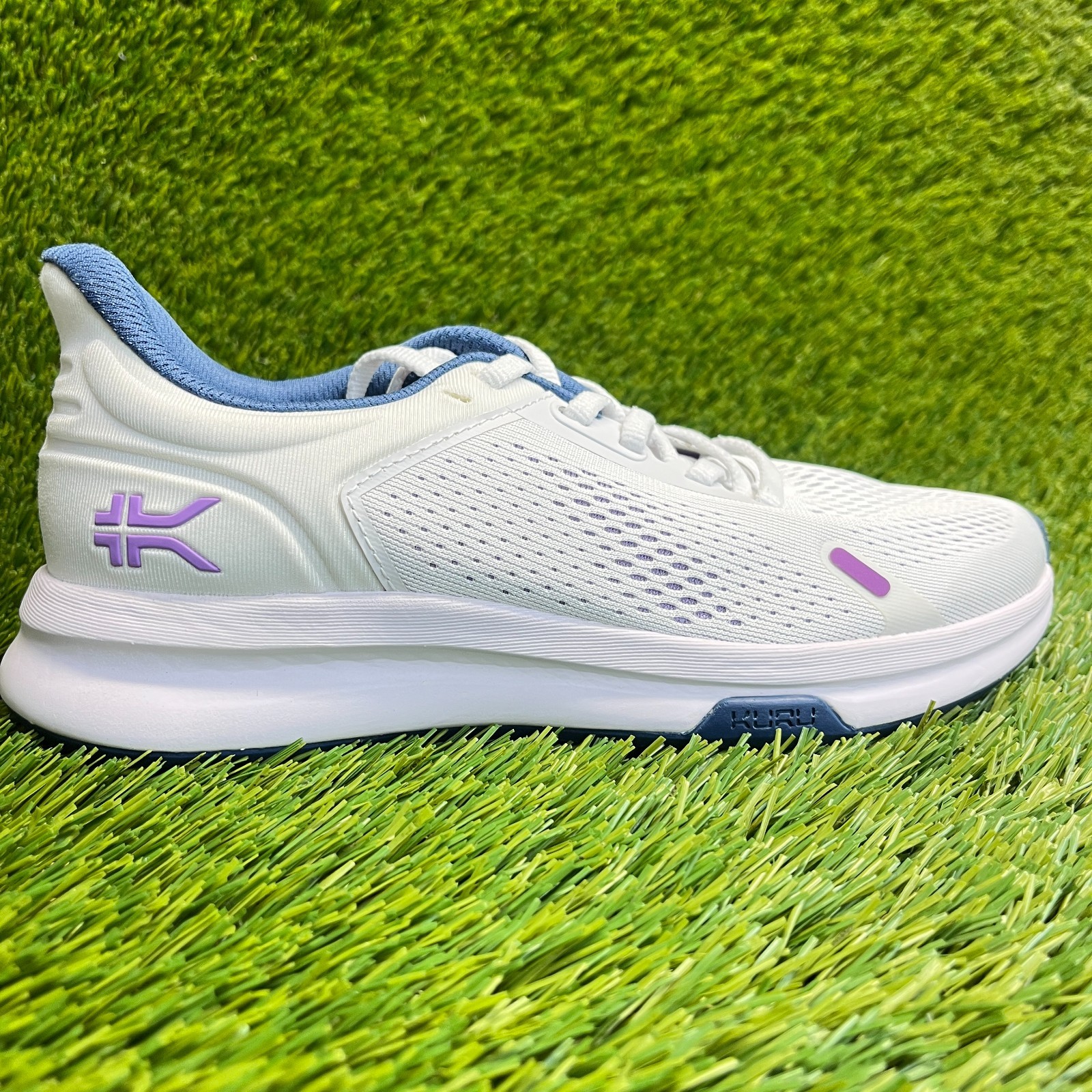 Kuru Atom Fusion Womens Size 6 White Athletic Running Walking Shoes Sneakers