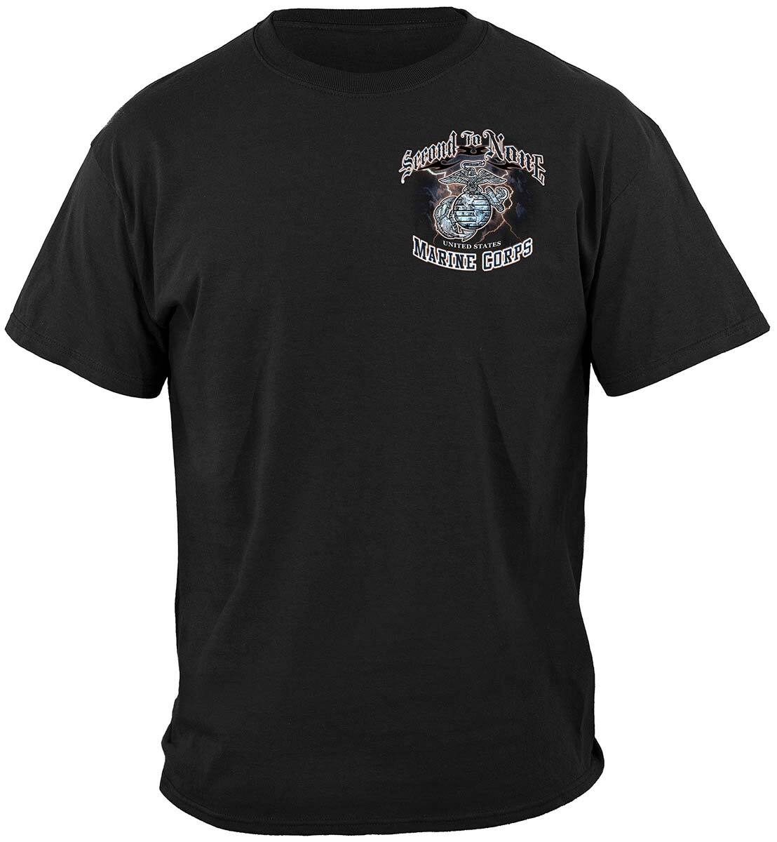 U.S.M.C. Second To None Shirts & Hoodies