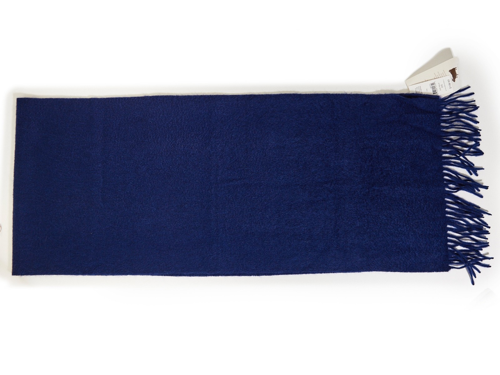 BLACK BROWN 1826 Mens Scarf 100% Cashmere Wool Winter NAVY BLUE NWT NEW