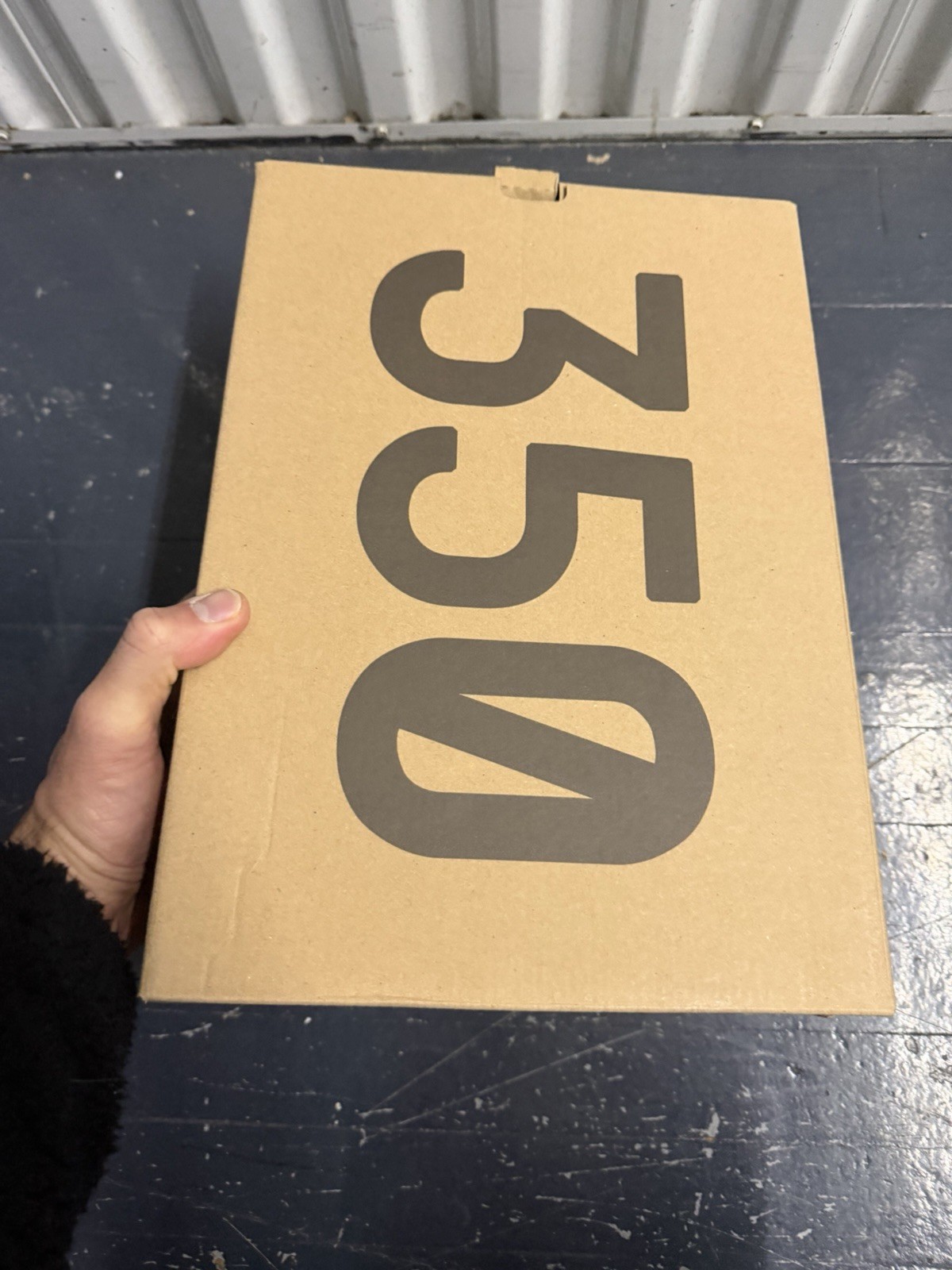 SHOE BOX ONLY adidas Yeezy Boost 350 V2 Mono Clay Size 10 GW2870 New