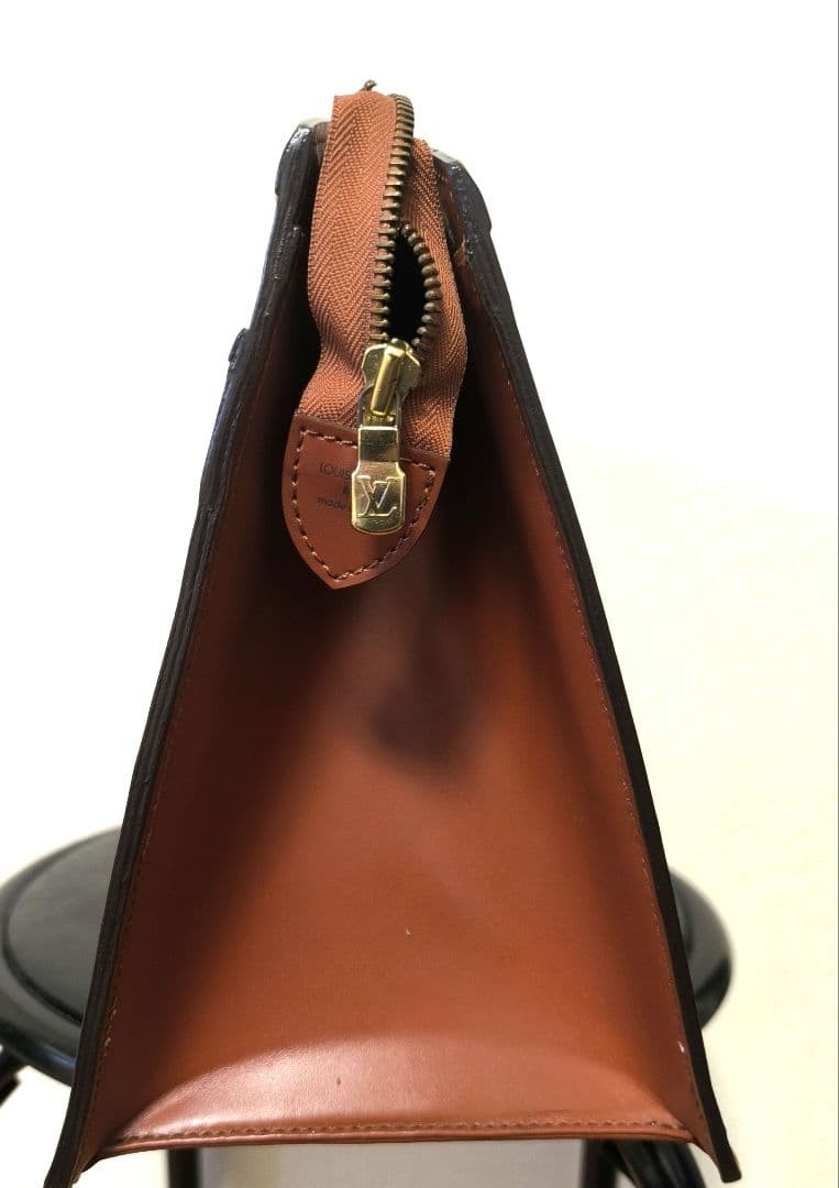 Louis Vuitton Epi Riviera M48183 Leather Brown Handbag