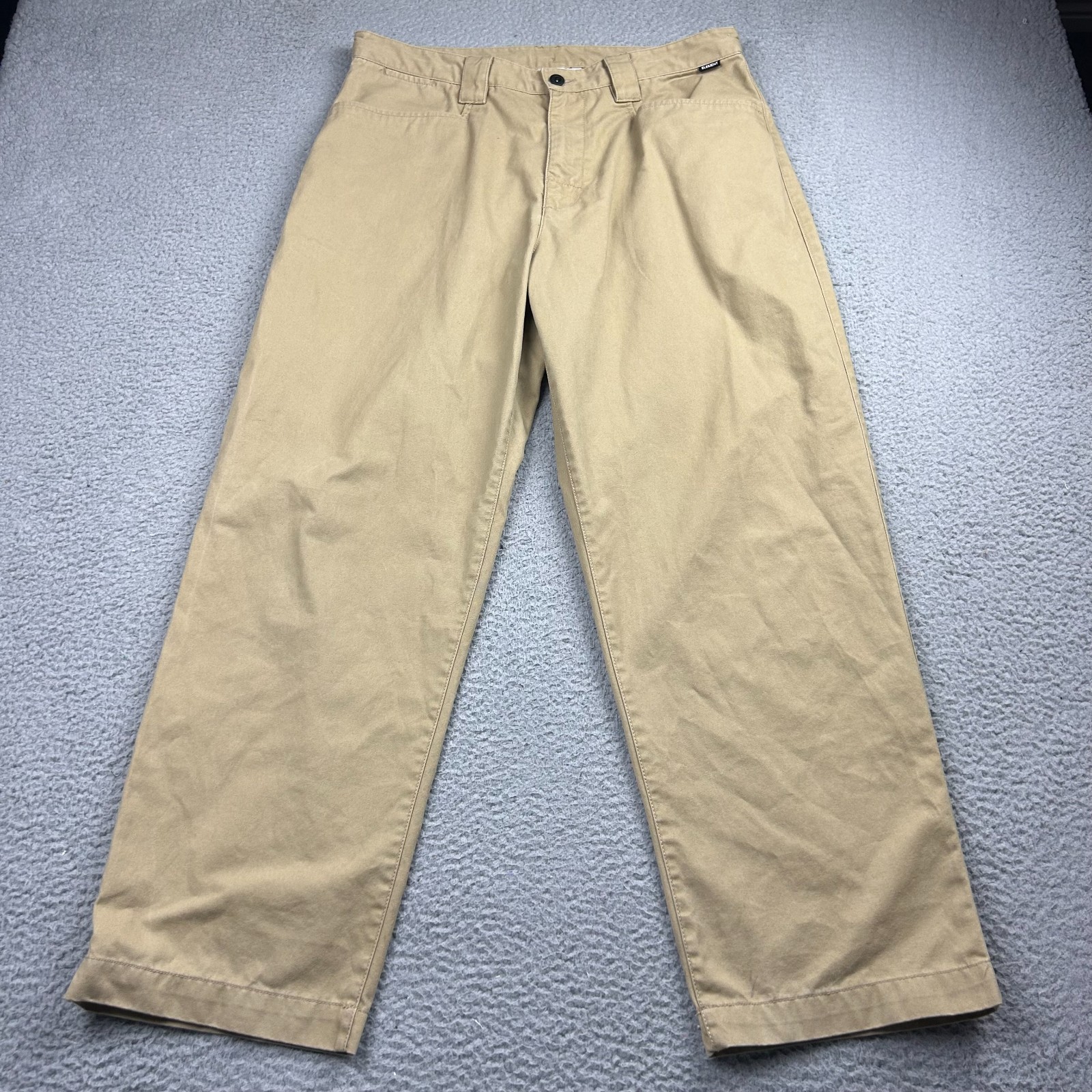 Element Donny Barley Burleys Chino Pant Size 34×29 Tan Wide Street Skate