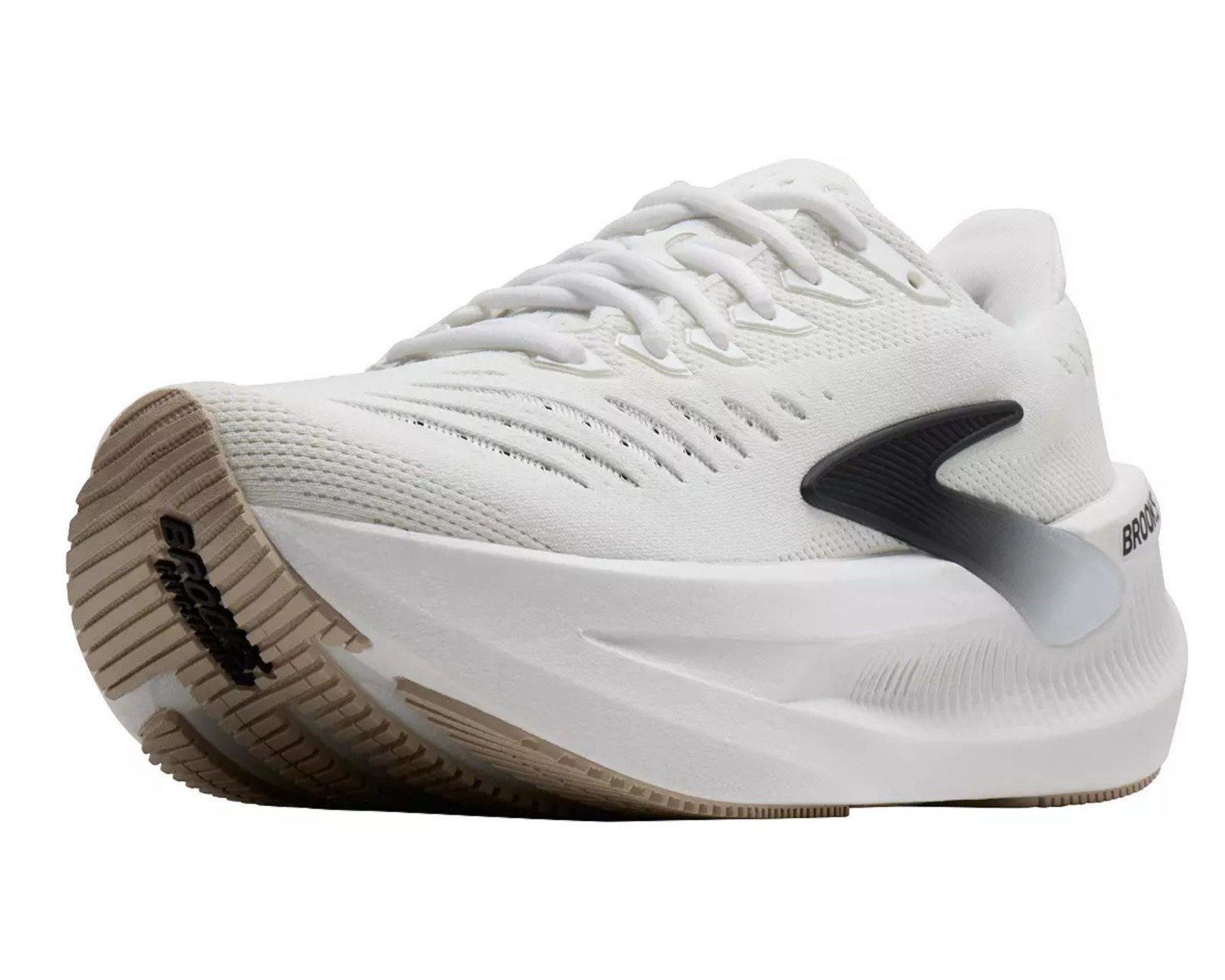 Brooks Men’s Glycerin Max 2 Running Shoes Color: White/Black/Chateau Gray