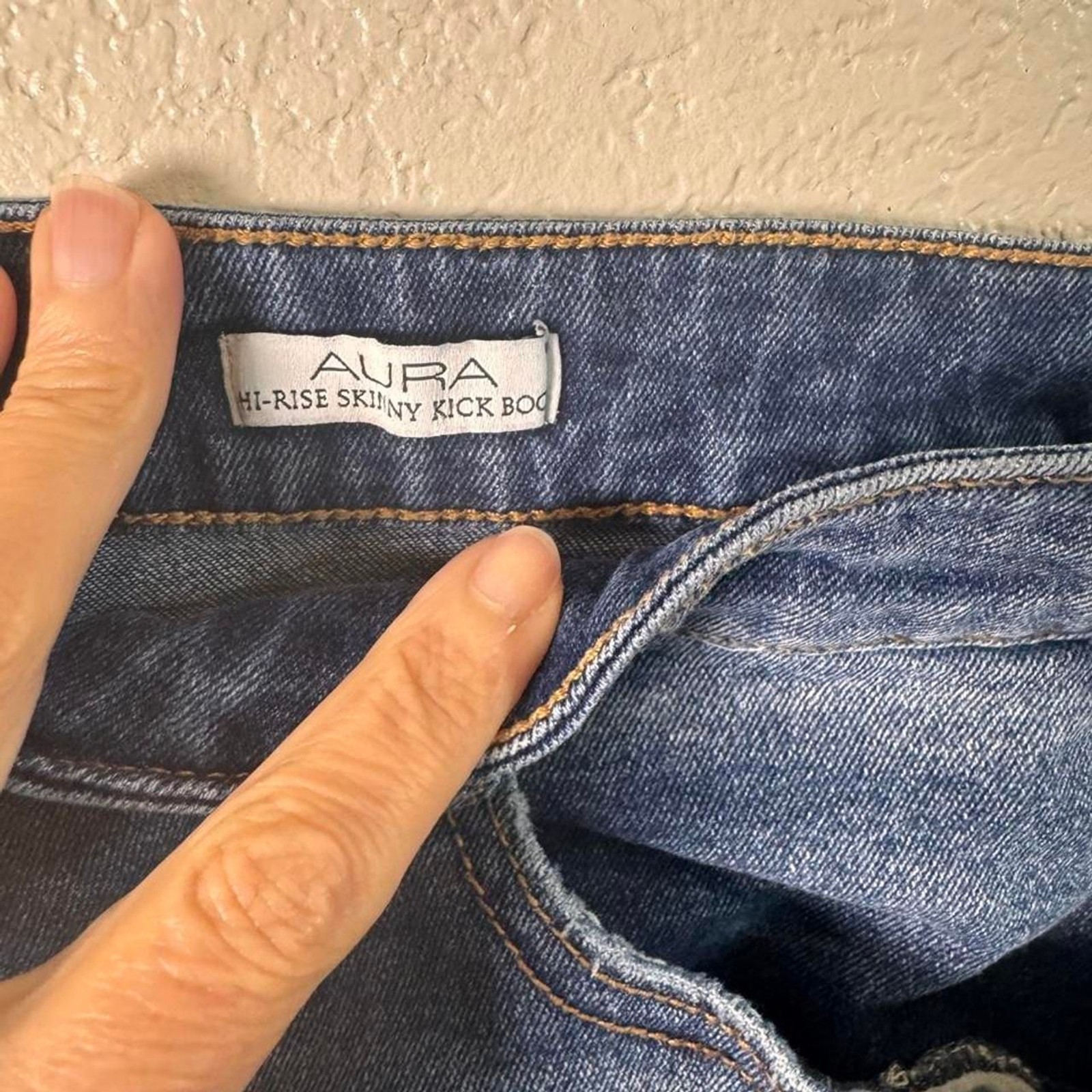 Sofia-b Women’s Blue and Navy Jeans