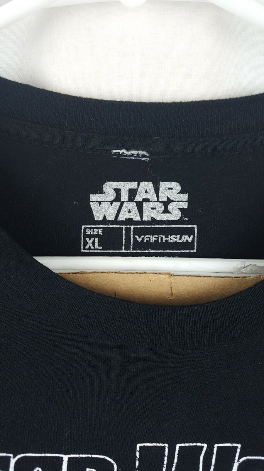 Star Wars Tee T-shirt Vfifthsun Darth Vader Storm Trooper Death Star Men Size XL