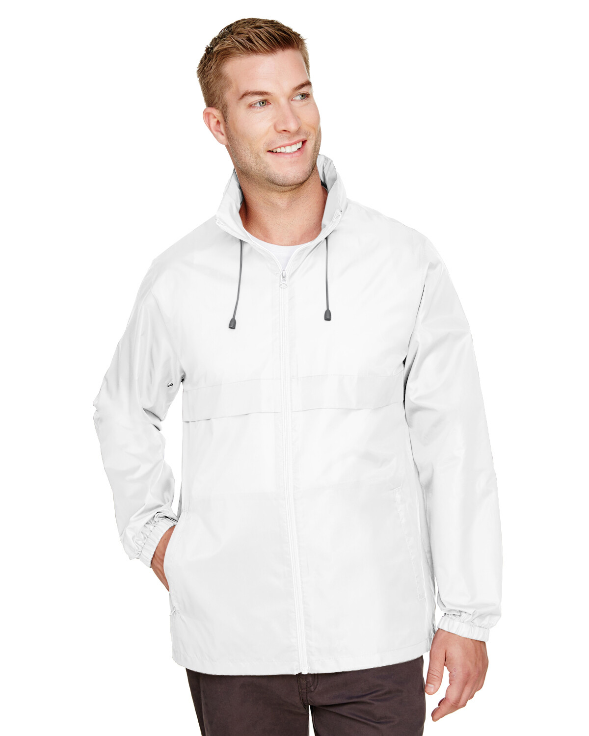 Team 365 Adult 100% Polyester Zone Protect Lightweight Jacket TT73 XS-4XL