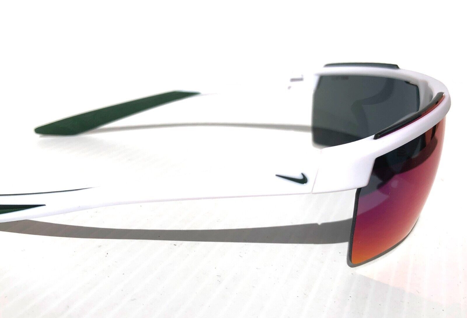 Nike WINDSHIELD ELITE 20 White Gorge Green Frame Field Tint Sunglass CW1167 105