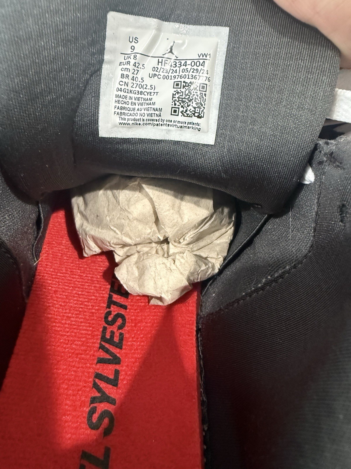 Jordan 4 RM SP Nigel Sylvester Driveway Grey