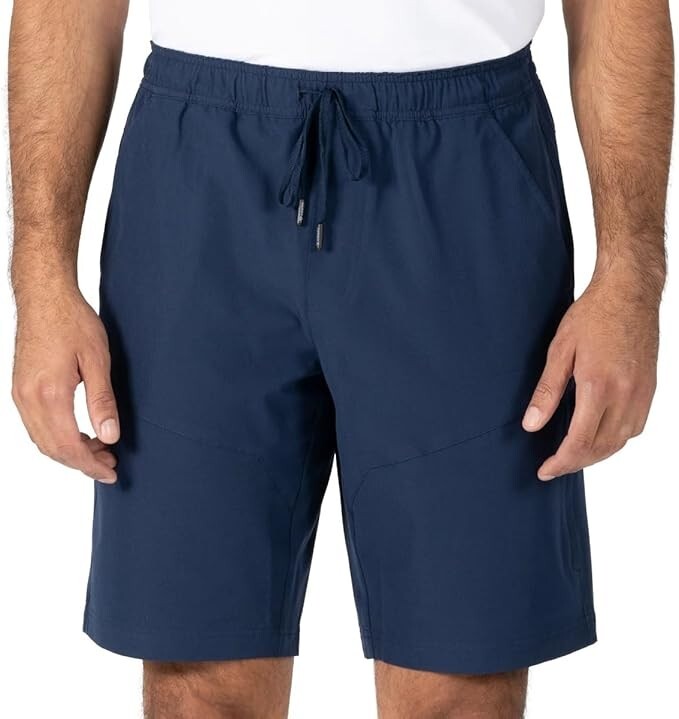 Gerry Men’s Pull-On Trail Shorts, Blue, Size S