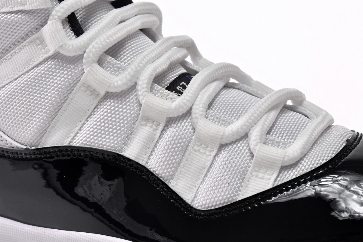 Air Jordan 11 Retro “Concord” White Black Men’s Sneakers