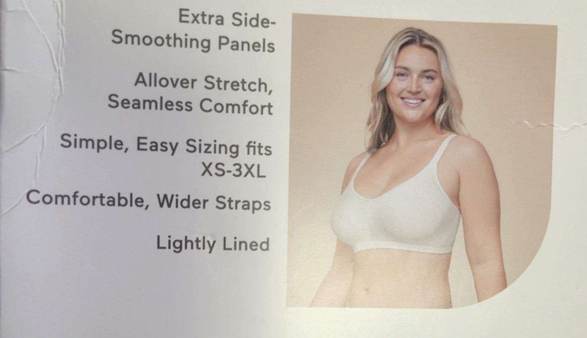 NEW Warner’s Smoothing Wireless EASY DOES IT OPEN BOX YOU CHOOSE SIZE COLOR