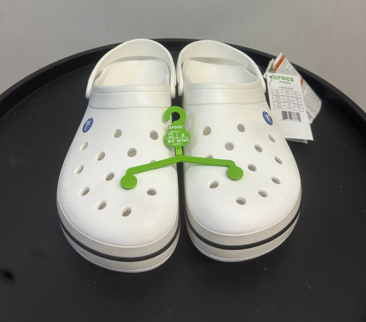 New Crocs Classic Clog White Casual Comfort Sandals Unisex
