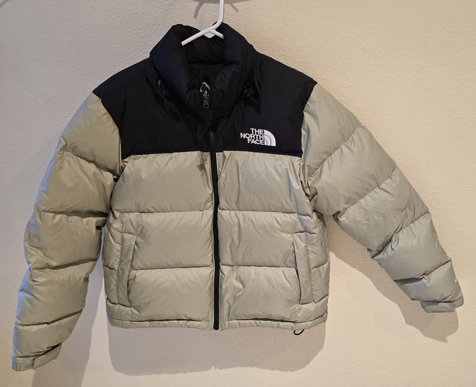 The North Face 1996 Retro Nuptse 700 Down Puffer Jacket Women Large Hidden Hood