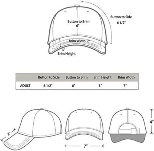 Cotton Baseball Cap Ball Dad Hat Adjustable Plain Solid Washed Men Washed