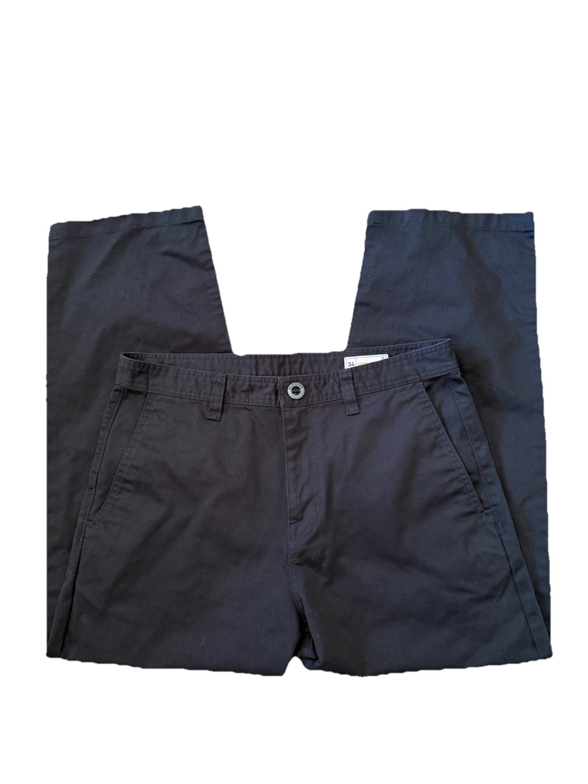 Volcom True To This Pants Regular Fit Black Men’s Size 34×28 Excellent Condition