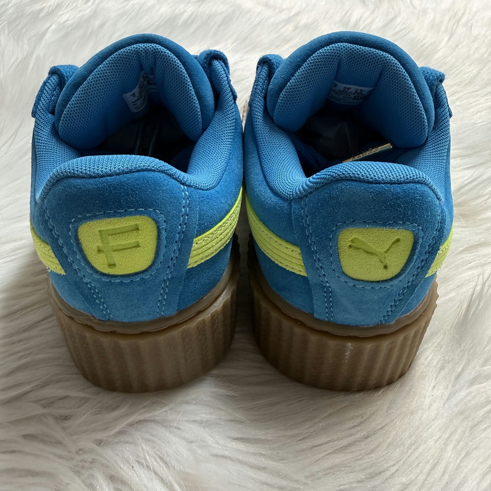Puma Creeper Phatty Rihanna Fenty Speed Blue Womens 399332-02 NEW Multi Sz