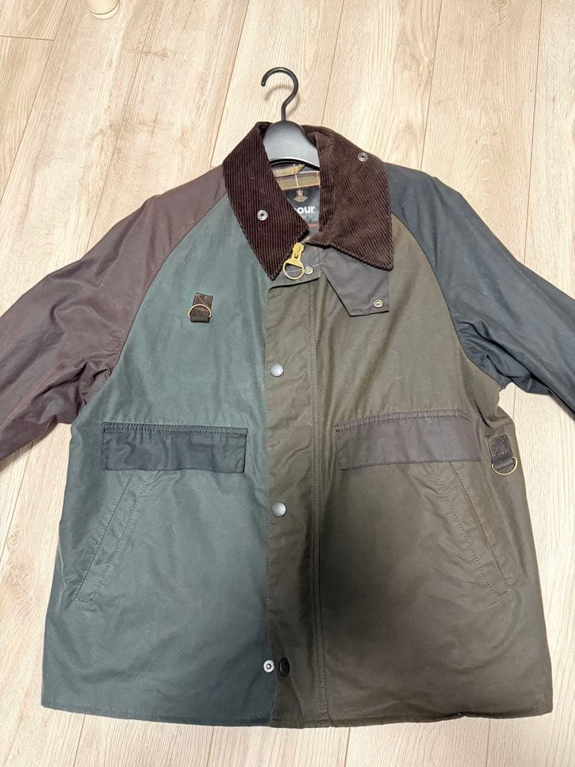 Barbour × Journal Standard Spey Jacket Multi-Color Oiled Cotton