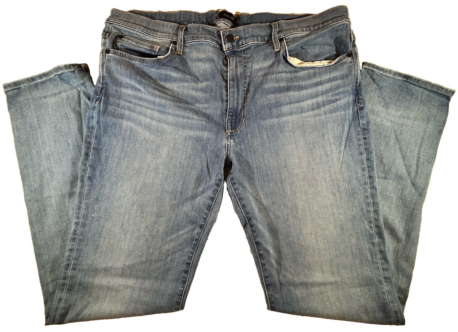 JOE’S Mens 42×30 The Brixton Straight + Narrow Stretch 5-Pocket Distressed Jeans