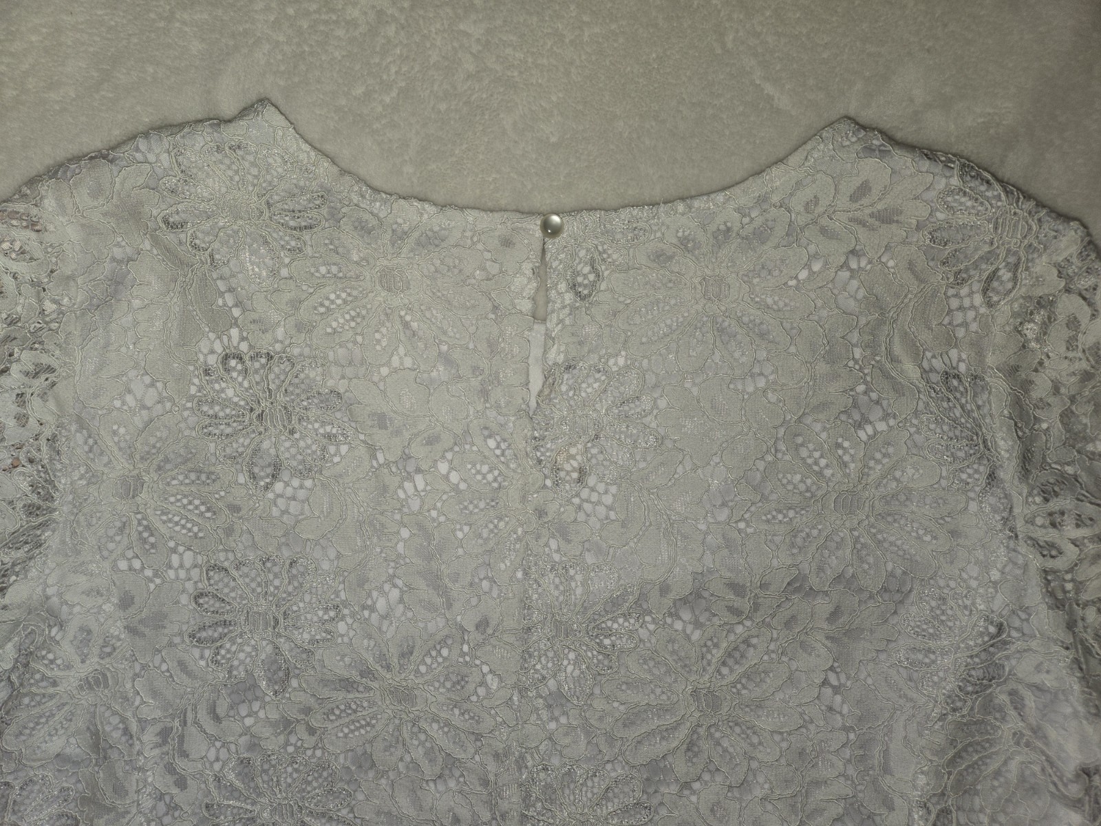 Nanette Lepore Lace Brilliant White Spring Fling Blouse / Top Size L NWT