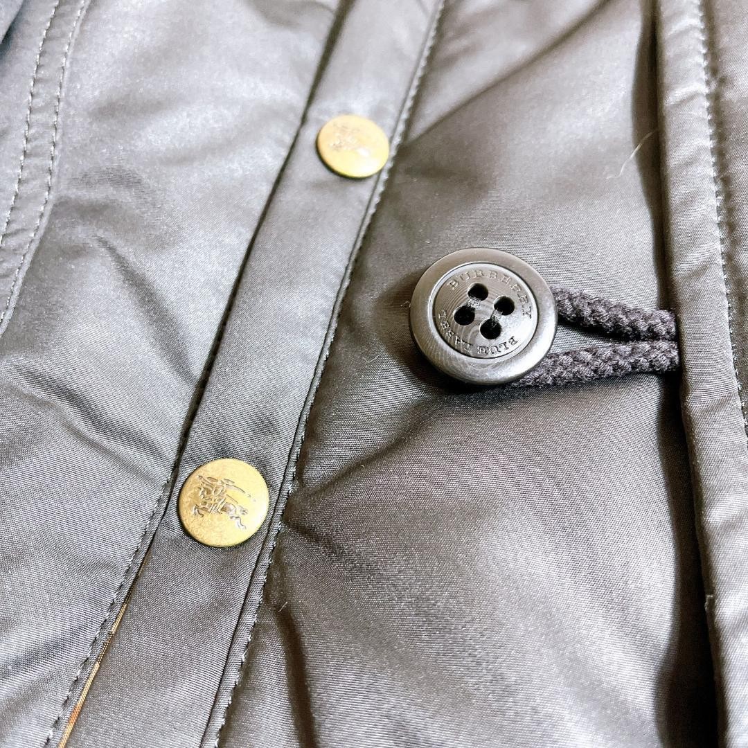 Burberry Blue Label 2way Emblem Mid Weight Down Coat Nova Check