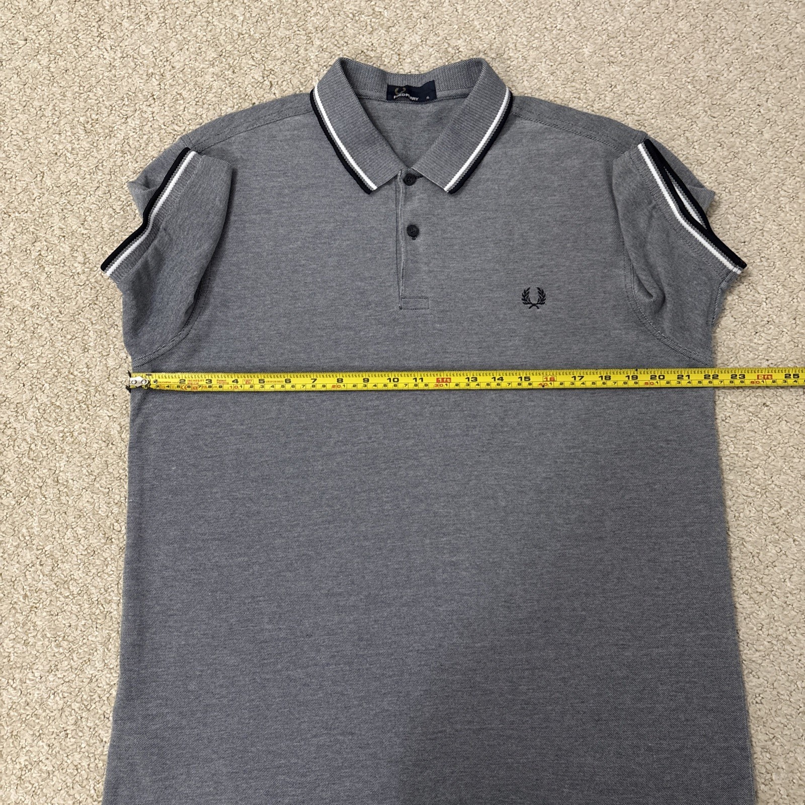 Fred Perry M3600 Polo Shirt Mens XL Extra Large Short Sleeve Cotton Navy Blue