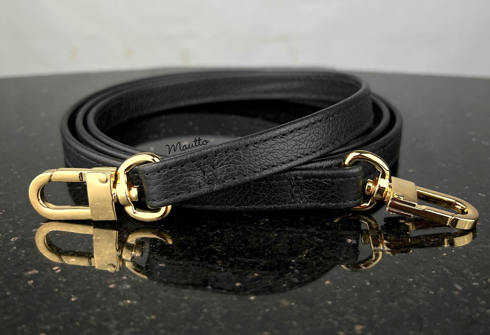 Soft Leather Crossbody Purse Strap – Customize Leather Color