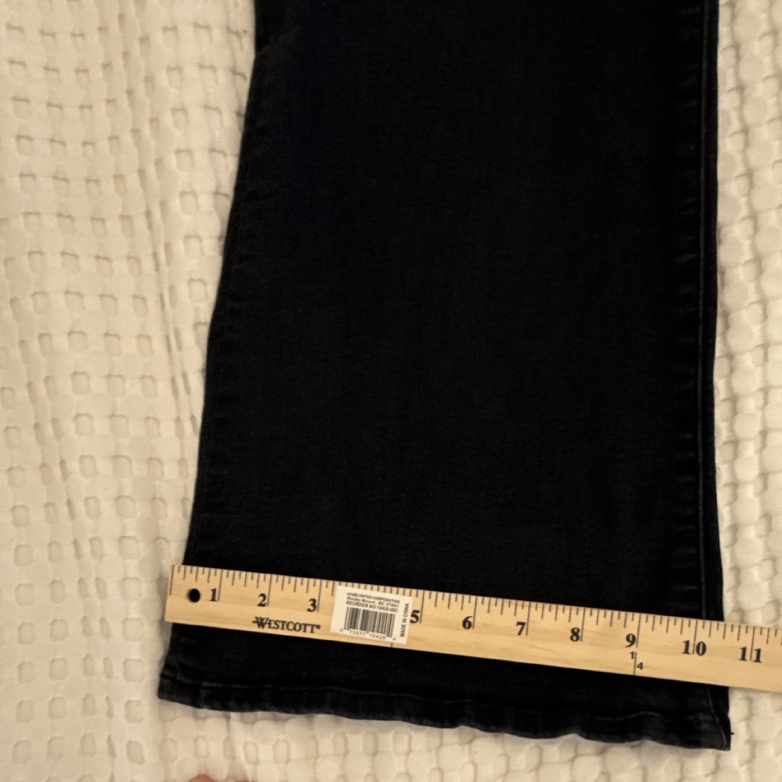 KUT from the Kloth Fab Ab High Rise Flare Jeans Black 12 KP1528MD9