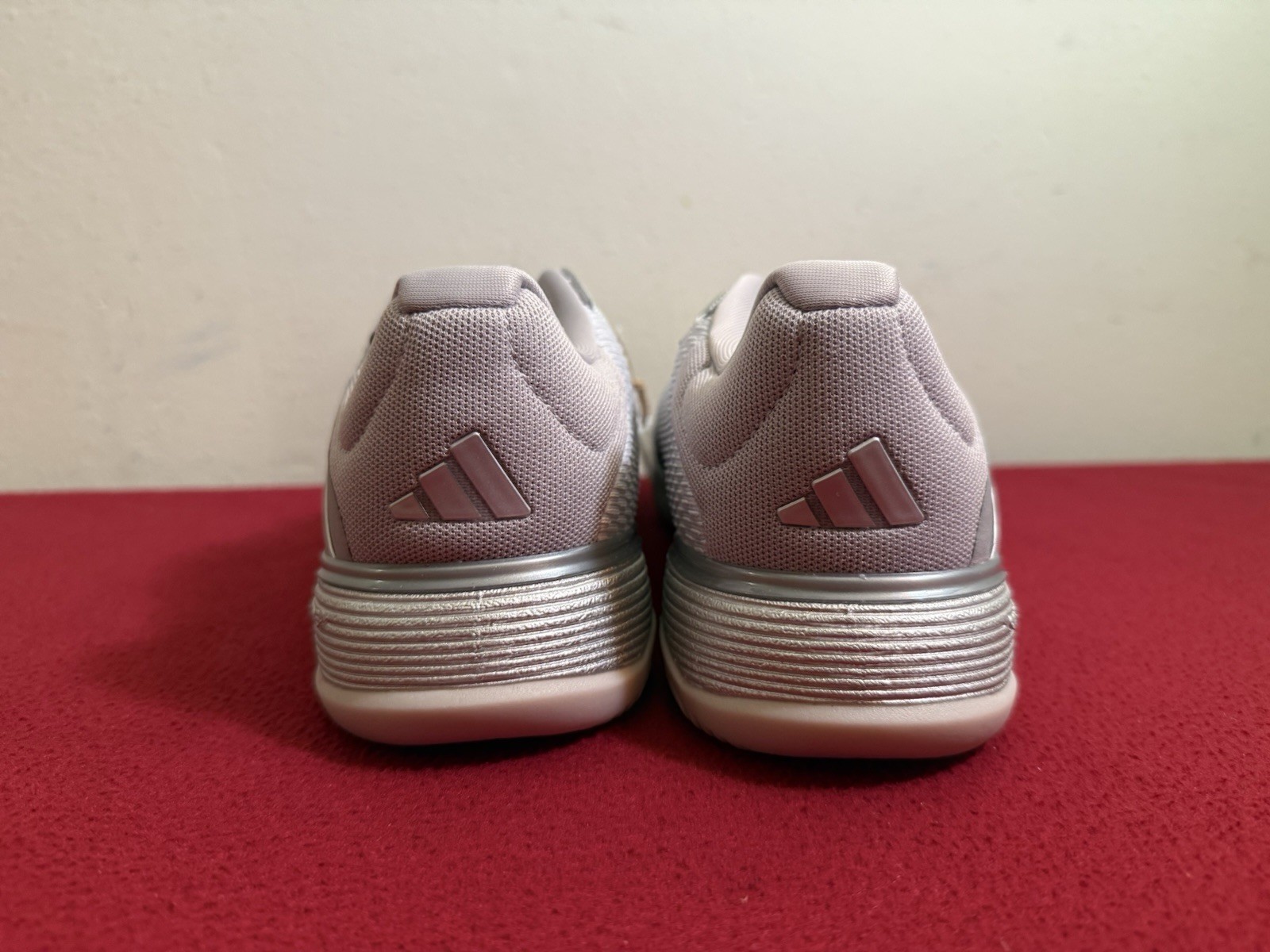 Adidas Barricade Tennis Shoes Silver Metallic Grey JH5128 Youth Size 5.5 NEW