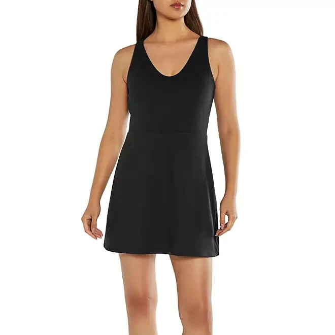 GapFit Women’s Active Tank Dress Size L Black NO TAGS