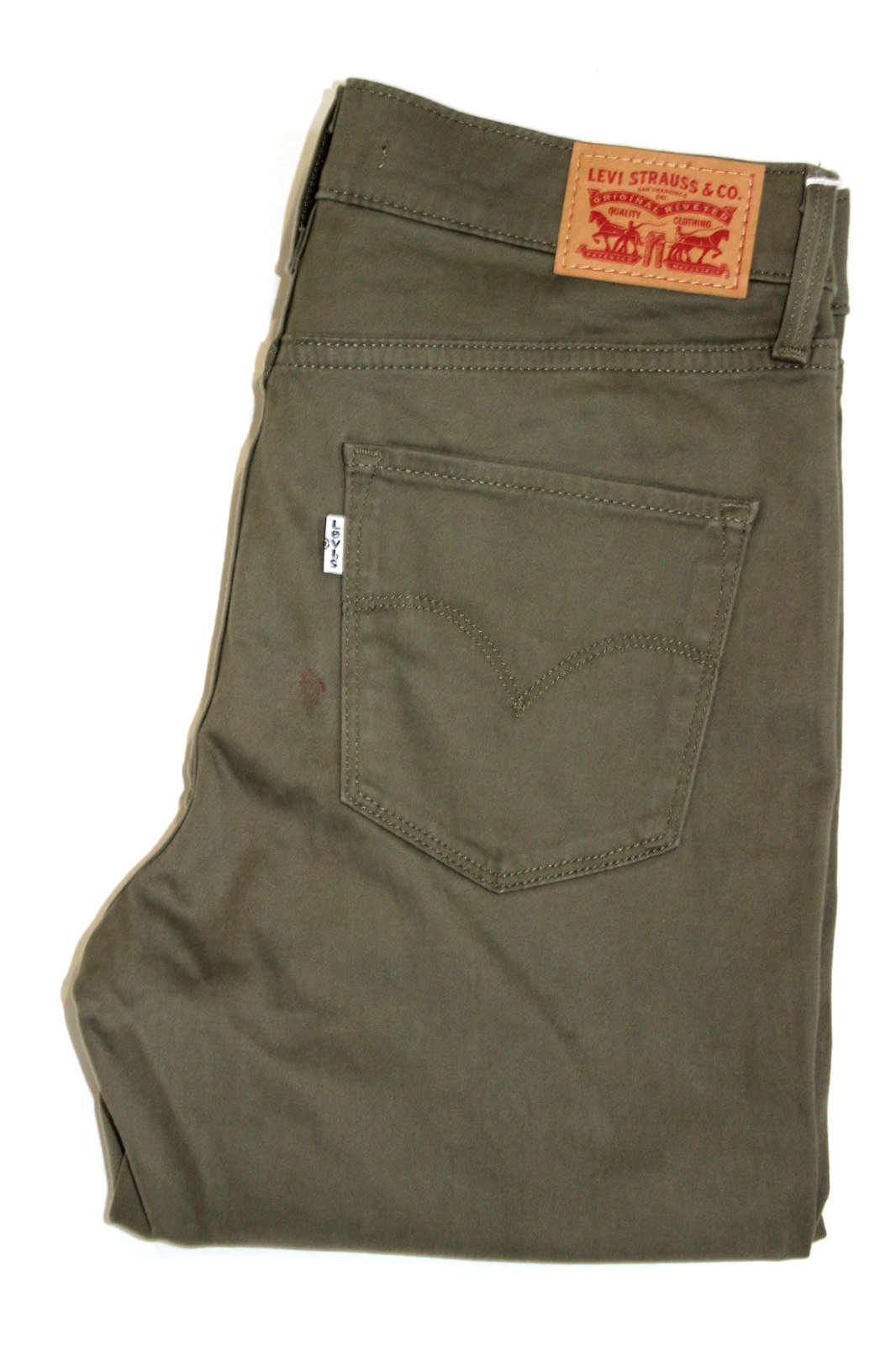 Levi’s 312 shaping slim women’s jeans NWI W30 L32 green soft touch LEVK616