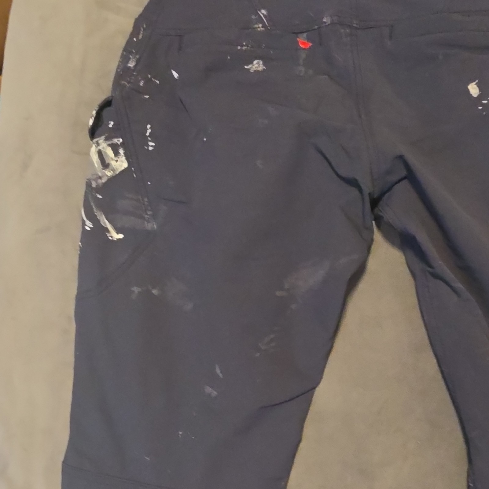 TRUEWERK T2 WERKPANT Men’s Work Pants 34W/32L Blue Nylon Canvas