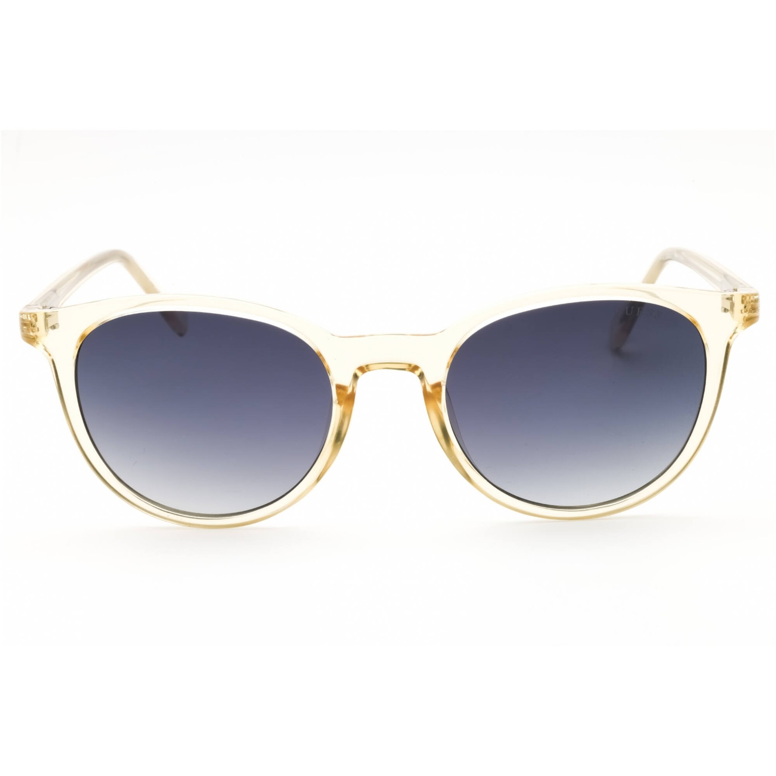 Guess Unisex Sunglasses Shiny Yellow Injected Propionate Frame GU00118 39C