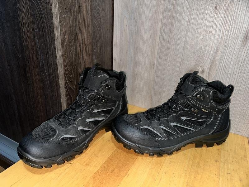 mens ecco boots black 46