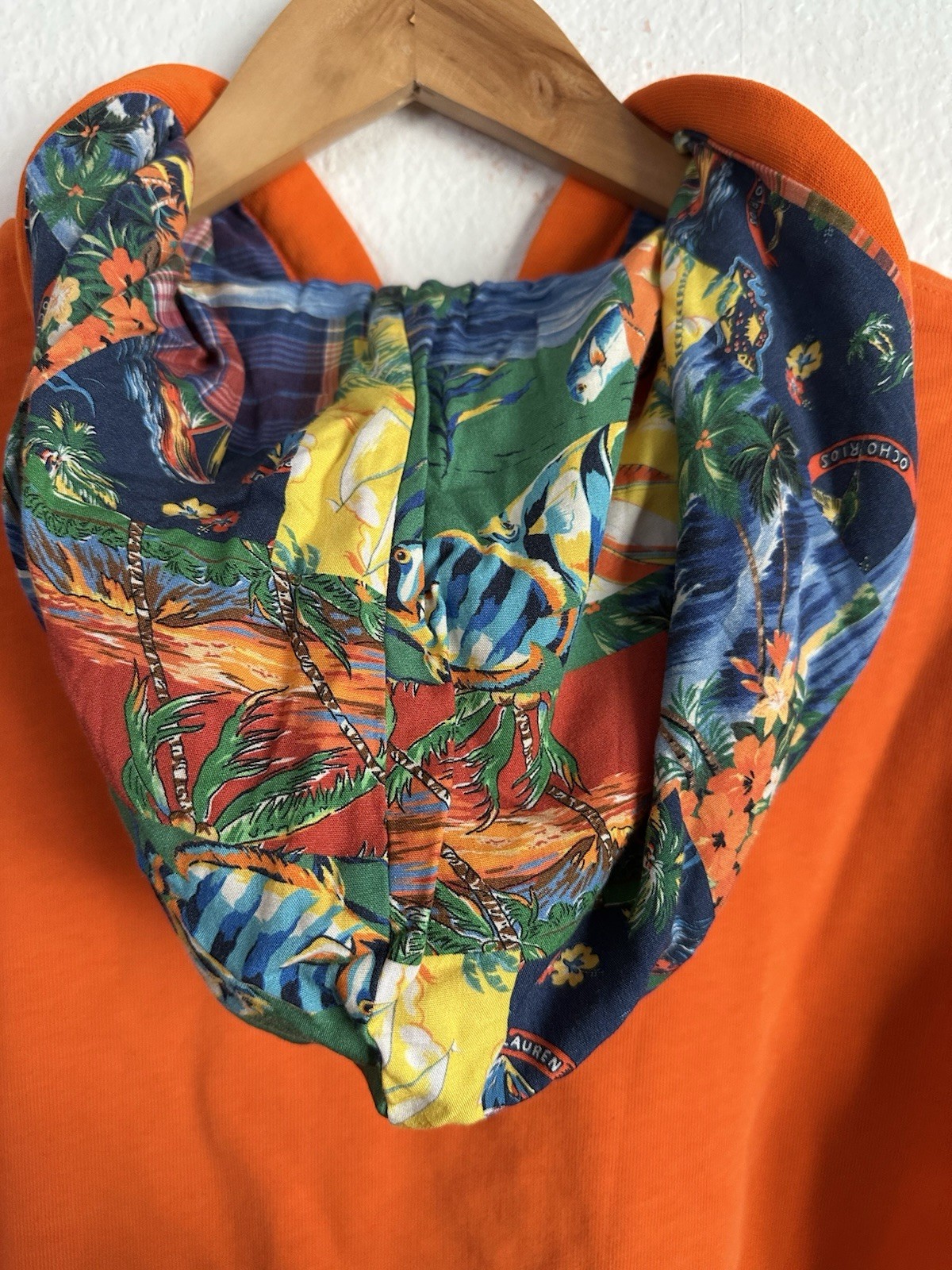 Polo Ralph Lauren Key West Ocho Rios Expedition Hoodie Tropical Men Size Medium