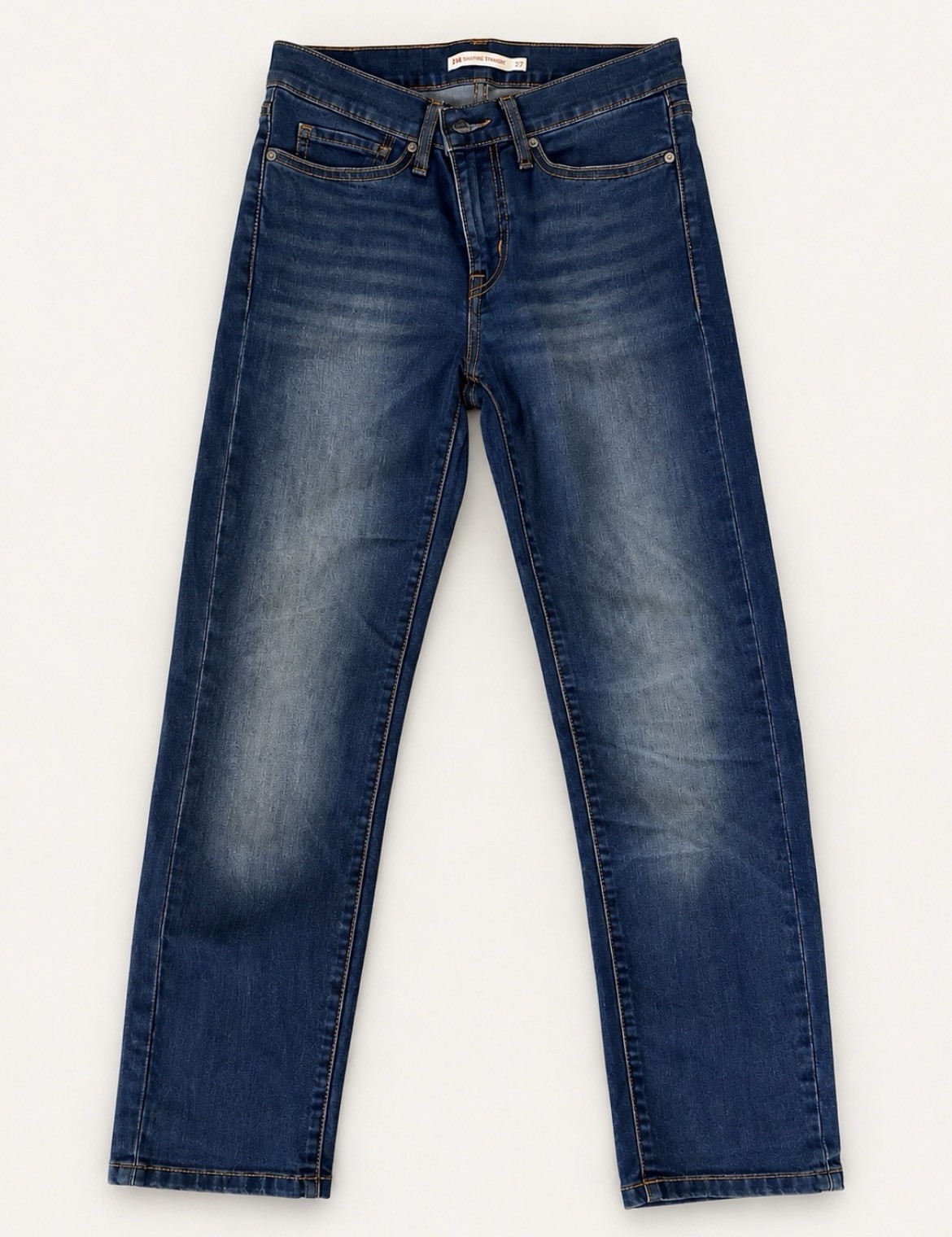 Levi’s 314 Shaping Straight Women’s Jeans Size 27 Dark Blue Stretch Denim